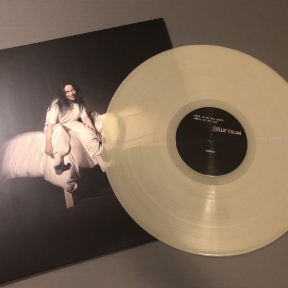 billie eilish:wwafawdwg glow in the dark vinyl